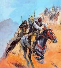 “..headed by himself in front.Thus it was that a combined army of Afghans & Baluches (Sindhis, Punjabis, Kashmiris) marched into India to meet their common foe in 1765..And, it so happened that while Mir Naseer Khan was piercing his way on his horse through Sikh ranks..”/11