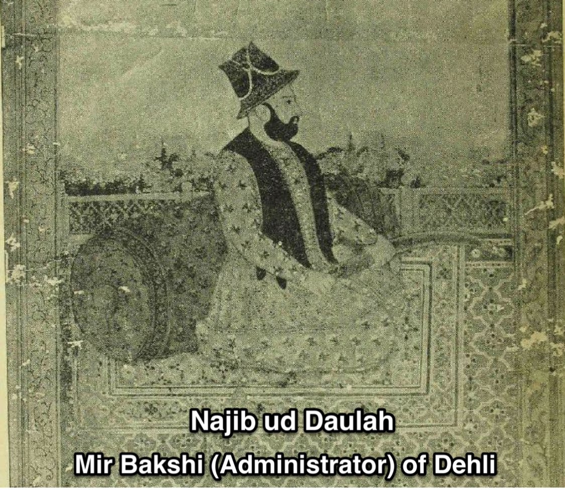 History also bears witness to Indian Muslims fighting with Abdali at Panipat:-Sirajud Daulah Nawab of Oudh 20k men-Najibud Dulah of Rohilkhand 12k men-Even Muslim residents of Panipat aided Abdali by spying on & refusing supplies to Marathas while supplying Abdali’s army./20