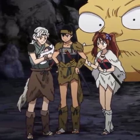 kujoliam's tweet photo. KOGA AND THE WOLF TRIBE RAISED MOROHA. WE WERE RIGHT! #半妖の夜叉姫 https://t.co/ml6P71PnuN