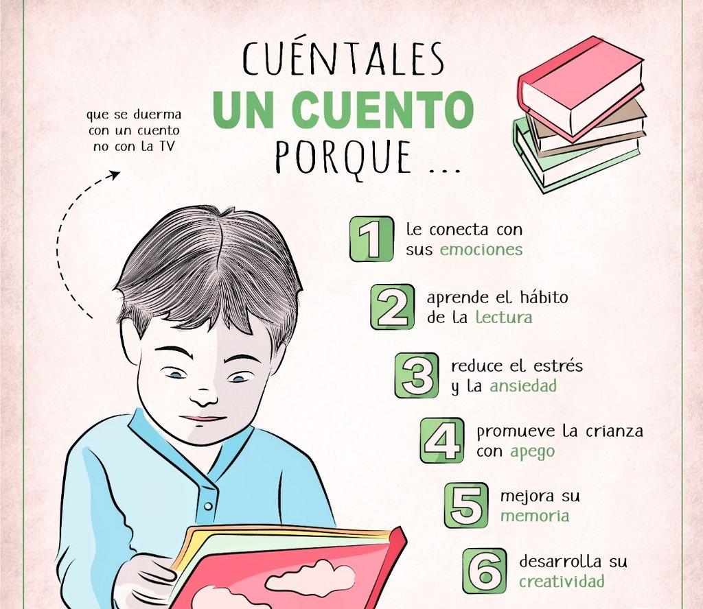 starpy's tweet photo. Durante la primera infancia cuéntales un cuento porque... #lectura #educación 15 minutos de lectura diaria pueden suponer un incremento sustancial de vocabulario en un año. https://t.co/SsRUeqrnCX