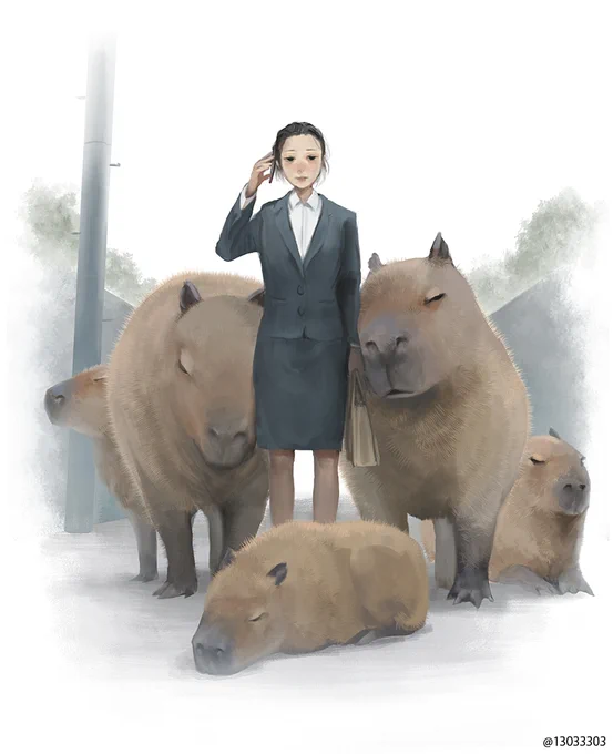 掲載される描きおろしの一部 