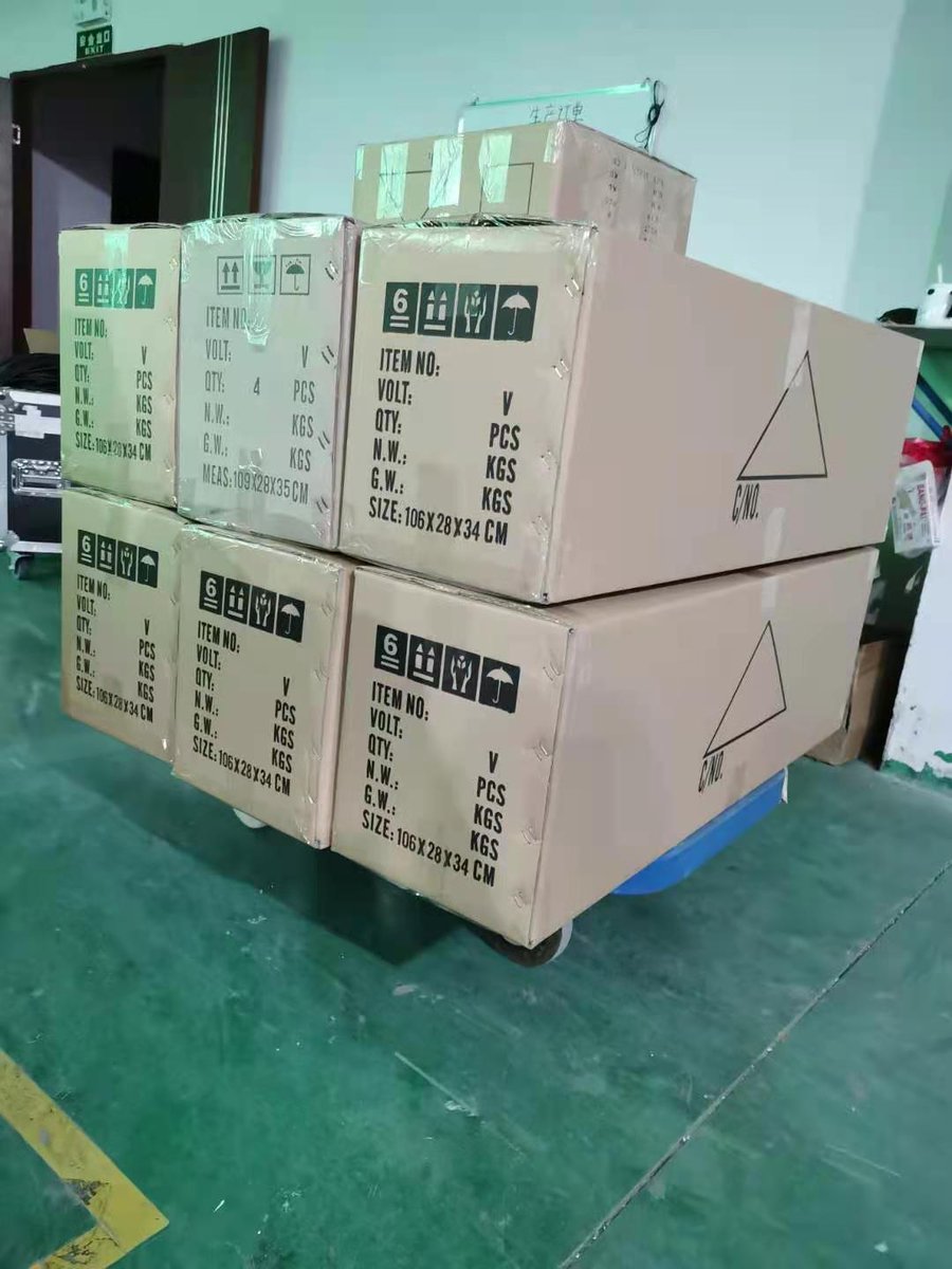 24units 14×3W FULL COLOR LED BAR has been shipped to MEIZHOU !
#eventequipment #eventequipment #wedding #sonido #sonido #eventos #prosoundsandlightsrental #event #events #staging