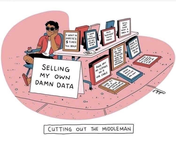 If a company can sell my data why can’t I sell my #data?!?  And for super rich data about me - let companies bid!  Highest bid gets it! 
#Analytics #AI #ArtificialIntelligence #MachineLearning #Bigdata #DataScience #informationtechnology #Technology #EmergingTechnologies