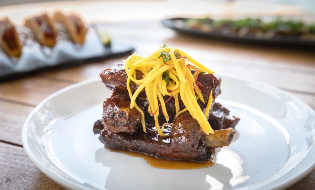 MorimotoMaui's tweet photo. With the spicy tamarind glaze, our sticky ribs are a crowd favorite. How many do you think you could eat? https://t.co/cqPIuusoFh