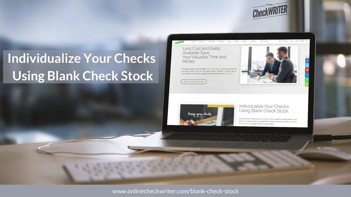 webcheckwriter's tweet photo. https://t.co/xwfJBdD5cL

Pre-Printed Checks are not editable. You don’t have to wait now for Pre-Printed Checks to reach you after ordering. Just walk out of any shops near you and get Blank Checks at less cost.
#BlankCheckStock #BlankCheckStockPaper #PrintOnBlankCheckStocks https://t.co/NUJNmYB8X6