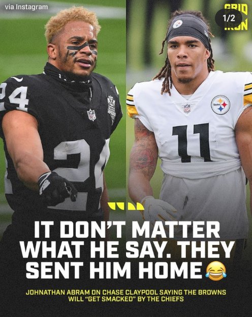 DoWPodcast's tweet photo. #RaiderNation 🤝 #Browns https://t.co/l5JWz3RgPe