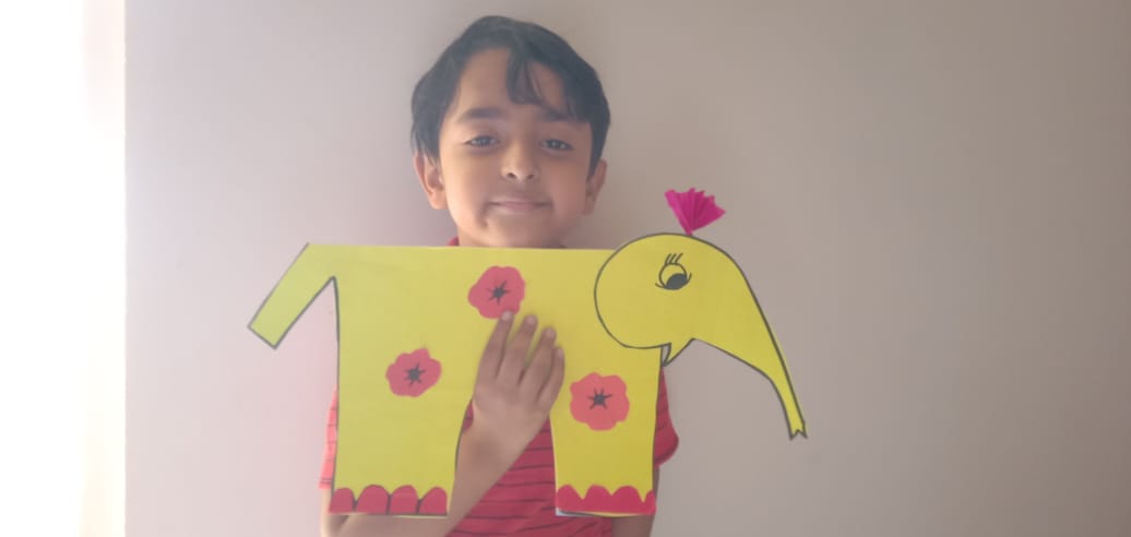 SAI_Edu_In's tweet photo. They enjoyed the story 'The Ant and the elephant' narrated by the teacher through a video presentation. After the storytelling session,their imagination was beautifully expressed by making a character of the story.
#Naturalisticintelligence https://t.co/0zJGprgkos