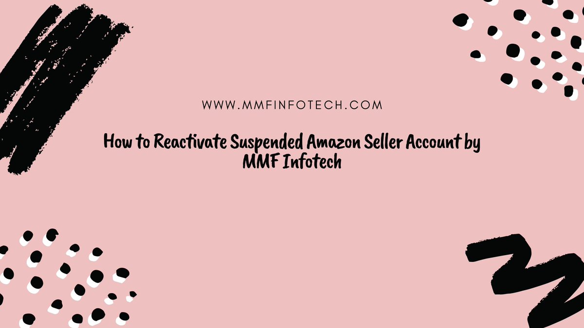 How to Reactivate Suspended Amazon Seller Account by MMF Infotech

bit.ly/34R8UZ4

#AMAZON #amazonaccount #amazonsuspended  #Amazonvirtualassistant #amazonseller #amazonsellertips #amazonsellercentral #amazonppc