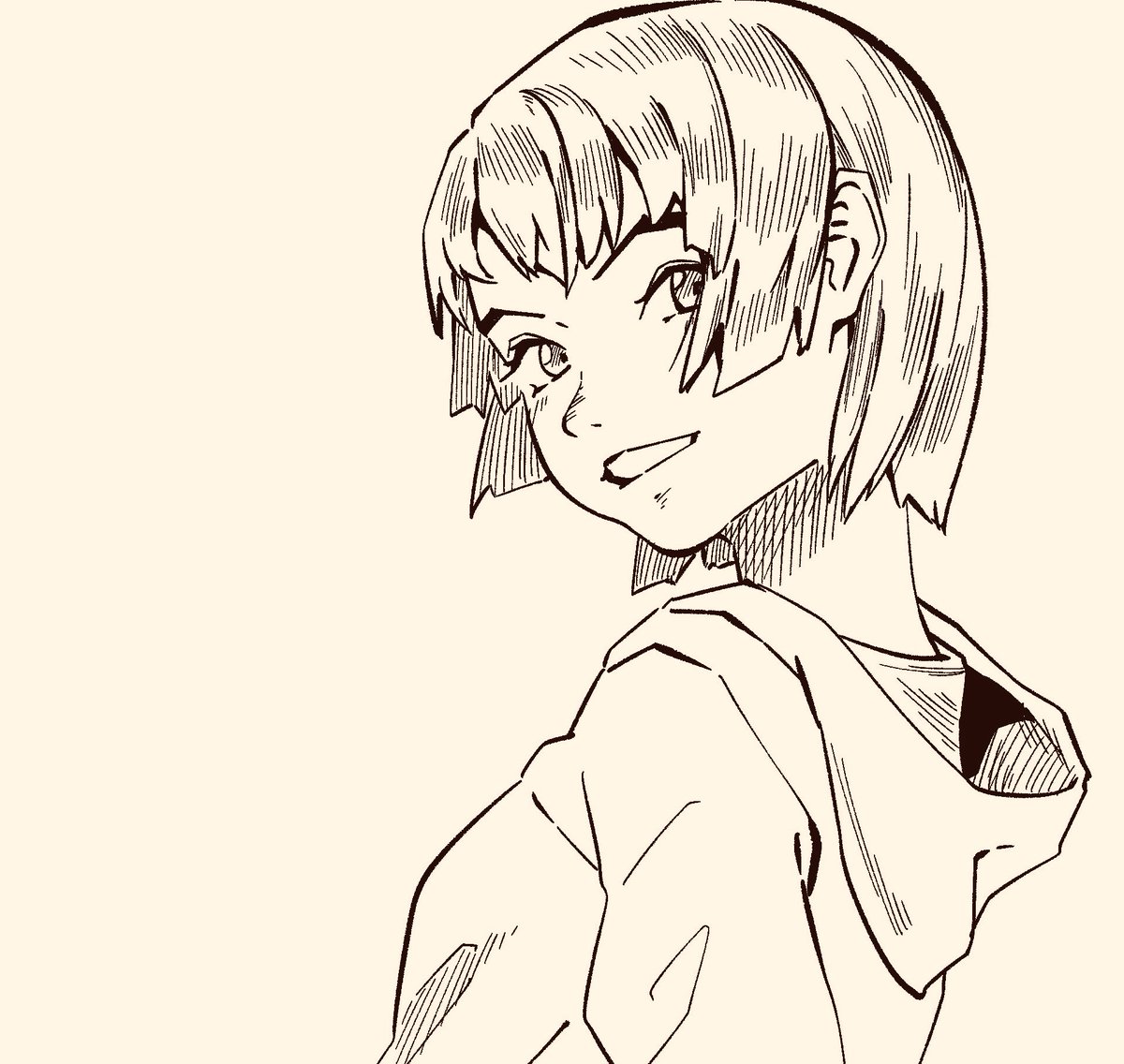 ペン入れ練習したのぅ💁🏻‍♂️ 