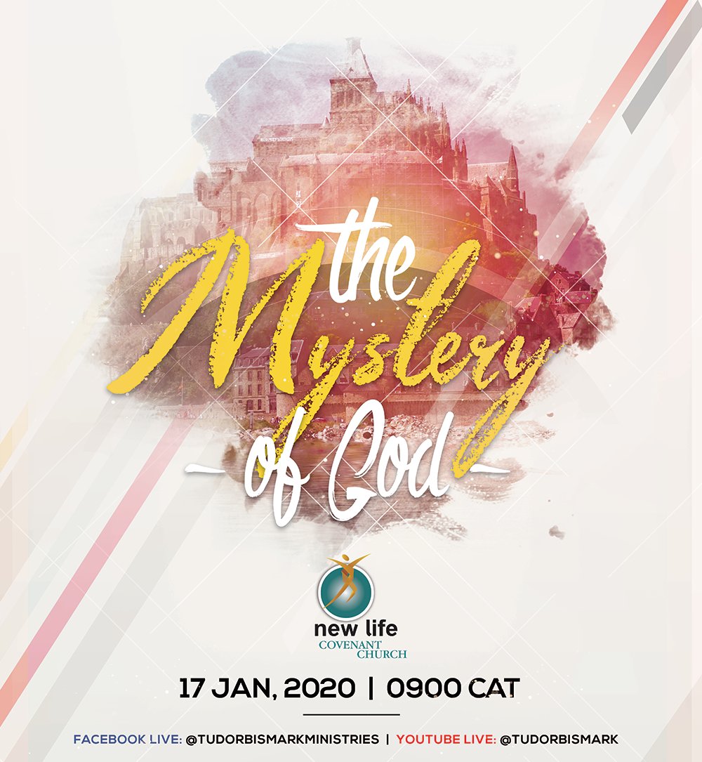 Join Bishop Tudor Bismark and New Life Covenant Church tomorrow at 0900CAT as he concludes "Entering the Kingdom Series," sermon is entitled The Mystery of God. Live Broadcast on Facebook <a href="/TudorBismark/">Bishop Tudor Bismark</a>Ministries and Youtube @TudorBismark