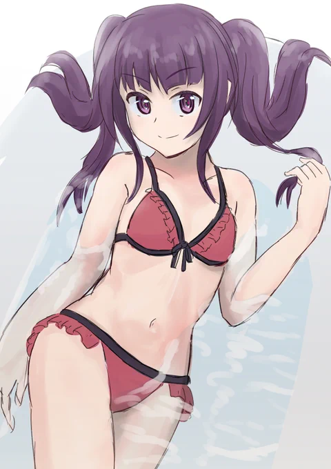 水着練習 