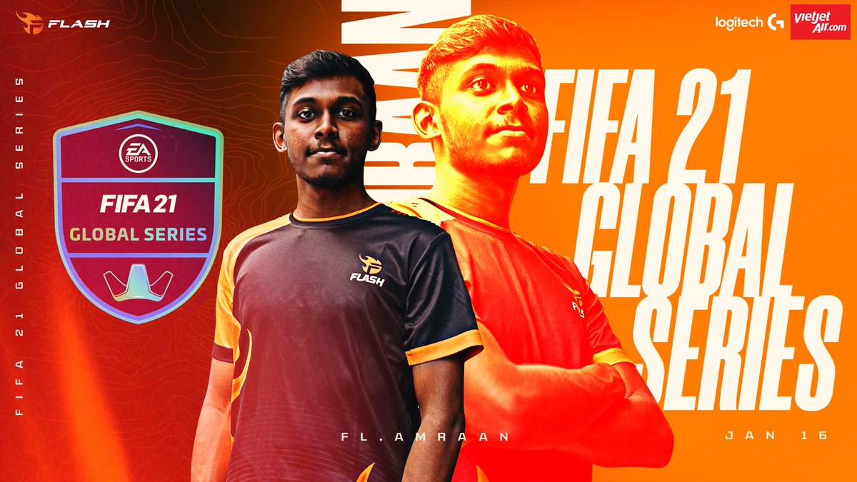 teamflash_gg's tweet photo. Head's up Flazers!🔥

Our #TeamFlashFIFA ⚽️@amraangani will be back on the field later tonight at 6:00 PM (GMT+7) for FIFA 21 GLOBAL SERIES🎉

WATCH THE LIVE MATCH HERE 👇https://t.co/z1D1cx6ARJ

#TeamFlash #MakingGamersHeroes #FIFA https://t.co/nhz5mUtZqs