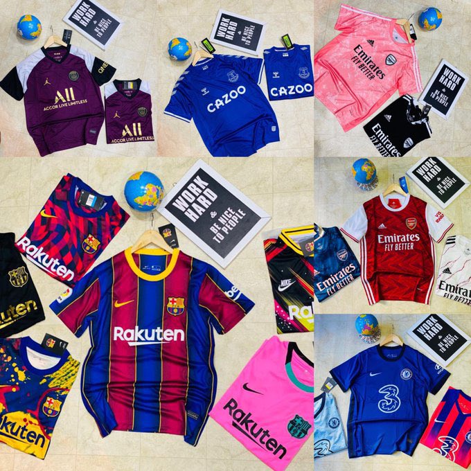 primeTunji's tweet photo. Quality football jerseys: 5,500

Basketball tops: 9,500

Baseball jackets: 15,500

Ripped Head warmers: 4,500

-
Send a dm 
WhatsApp - 09090505064
-

Wizkid | James Brown | Grammy | Kendrick | Mayorkun | Rooney | Bobrisky | Canada | Drake | brown skin girl https://t.co/3gGcwxFyWc