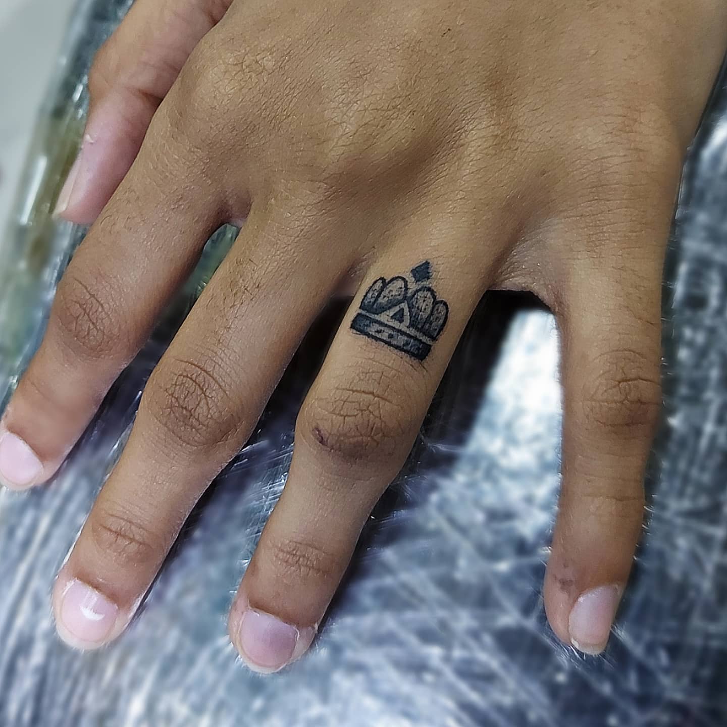 King&Queen Crown Tattoos Matching Tattoos, Finger Tattoo, 50 OFF