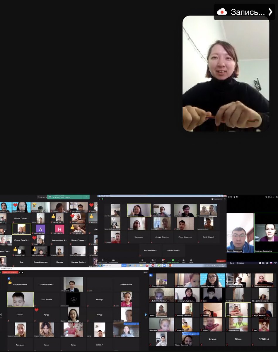VeronikaVash's tweet photo. #SaturdayMotivation #ILoveMyJob just now participated in the closing session #PlasticFreeKazakhstan volunteering programme🤍 Jointly with @kz_nvs, @unicef_kaz mobilized over 100 volunteers who reached online &amp; offline 9094 primary school children to teach eco-friendly practices https://t.co/0o1TQoZBso