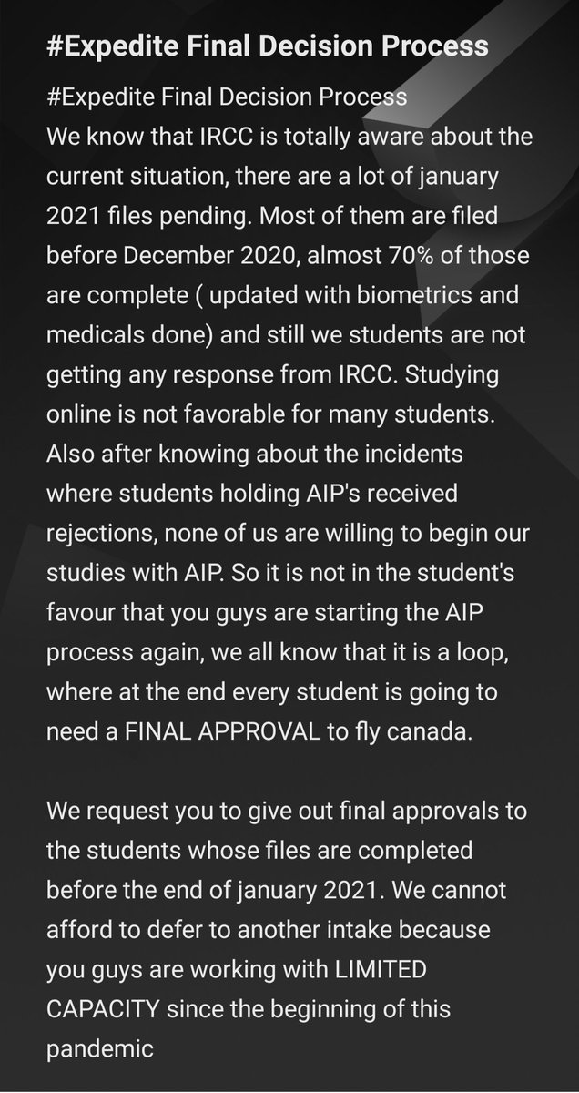 GillRaguveer's tweet photo. @marcomendicino @CitImmCanada @CanadianPM @CanadainIndia #ExpediteFinalDecisionProcess
#SaveJanuaryBatch #wewantDecisionAsap
#ClearBacklogOnPriority https://t.co/DclOstXz3J