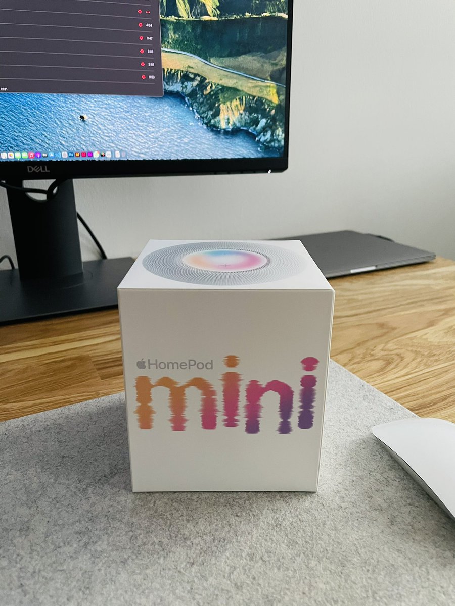 cm_uluer's tweet photo. #HomePodMini https://t.co/yvBQPzt7b1