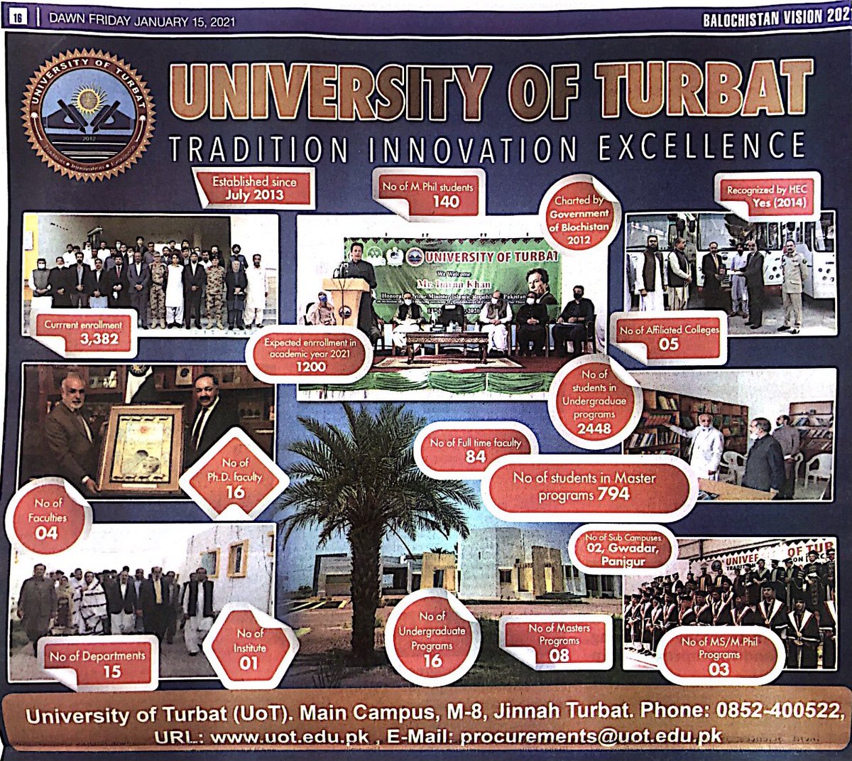 UnivTurbat's tweet photo. University of Turbat @gwadar_campus @CampusUot @hecpkofficial @Gov_Balochistan https://t.co/2JbQUorBTE