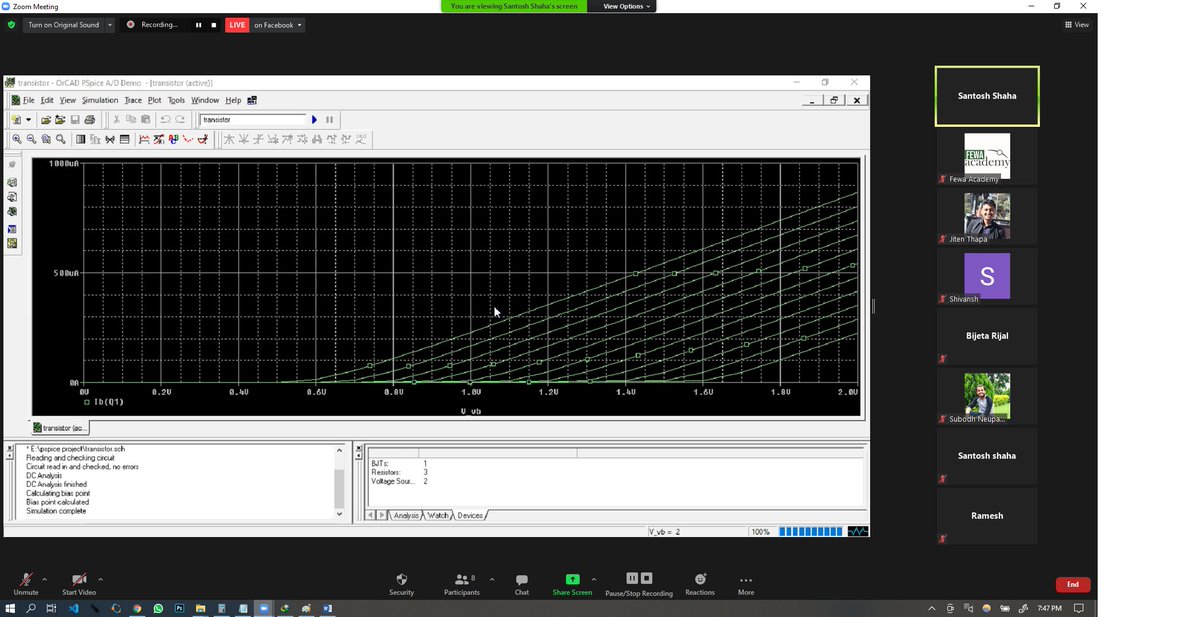 fewaacademy's tweet photo. Webinar on Basic Electronics Analysis using PSPICE
#fewaacademy #fewalab #orionspace #PSPICE https://t.co/0bAqS3ftDD