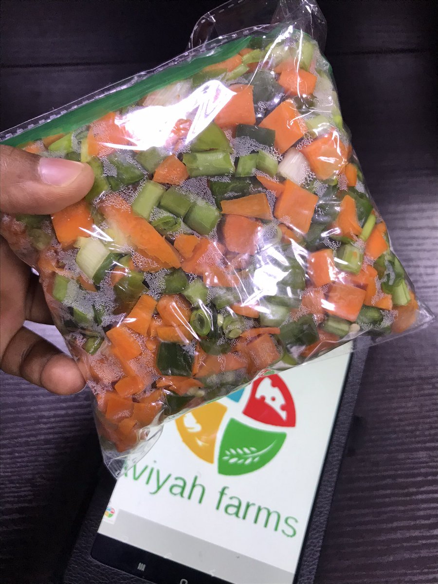 aviyahfarms's tweet photo. This year be all about mindful, intentional eating and we are here to help you.⁠
Call 09021490881 to pre-order your diced veggies now.⁠ https://t.co/cnKnJpONcn