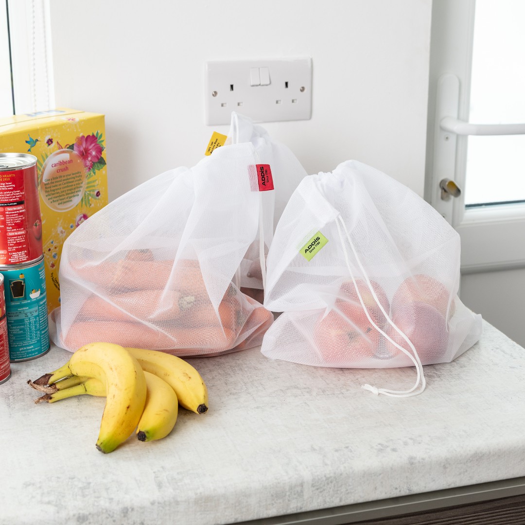AddisHome's tweet photo. Have you seen our reusable pick your own produce bags in Tesco. Washable and simply pick, pack, wash and store all in the bag. Simple.
#addishome #saturdaystore #saturdaysort https://t.co/fxLGZdlWt7