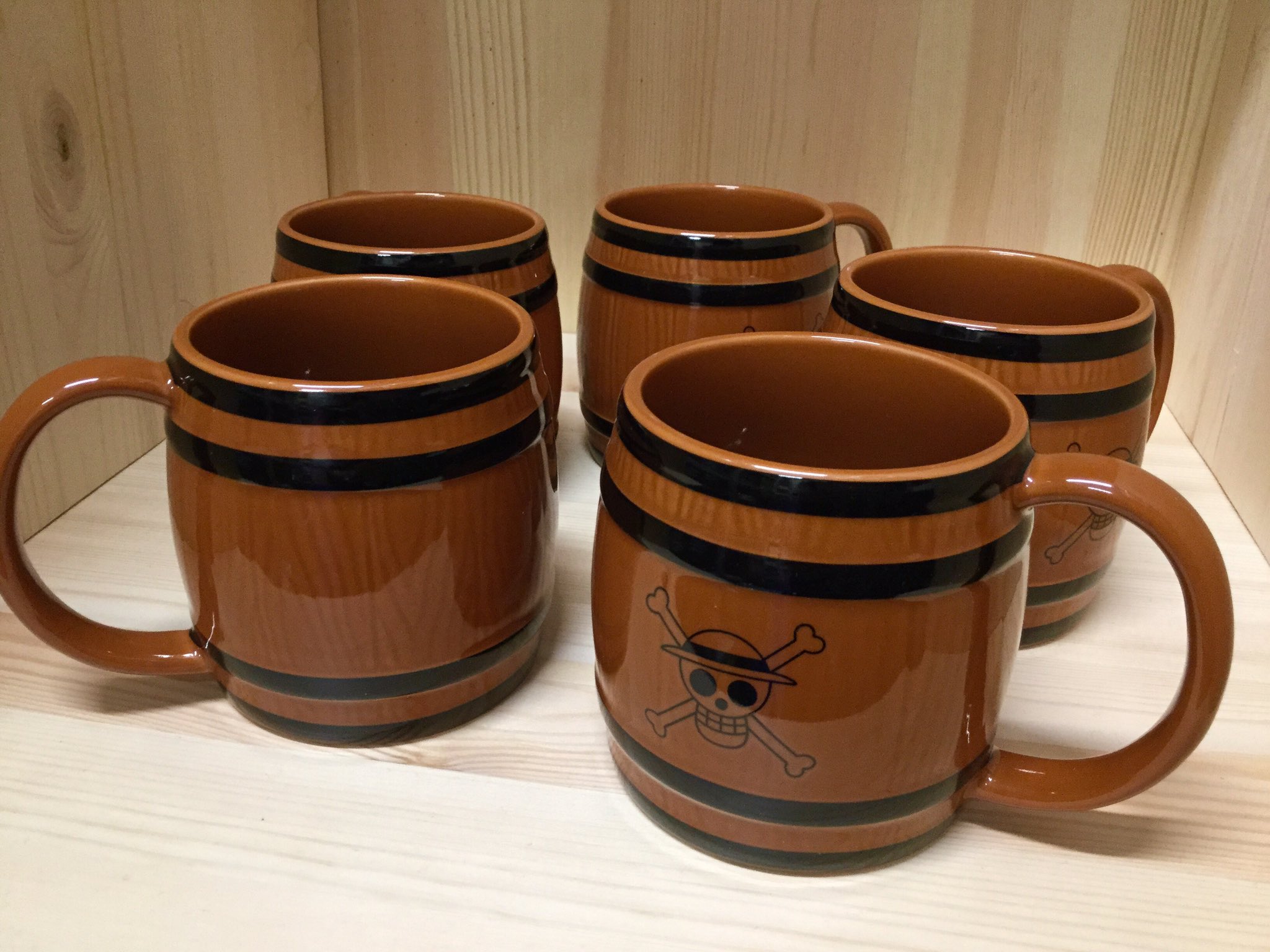 One Piece 麦わらストア池袋店 おすすめ 樽型マグカップ 1 540円 税込 好評発売中 麦わらストア Onepiece T Co 4ney28iqiz Twitter