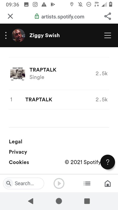 ZiiggySwiish's tweet photo. TRAPTALK

RELEASED THIS CLASSIC SONG LAST YEAR AS MY DEBUT SINGLE AS AN OFFICIAL ARTIST AND WOULD LIKE TO THANK MY PRODUCER @BoomaBanks for the exquisite beat and everybody who steamed and listened to my music, appreciate it to the MAX!🙏💯

FROM ZIGGY SWISH AND TMG
THANK YOU ! https://t.co/3YZsD2Dito
