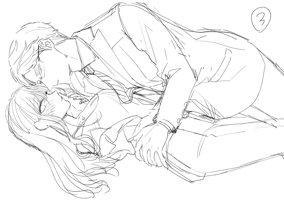 ラフです。3案出して1番になりました。本番の色を塗る前に簡単に色を入れてチェックしていただきました。 