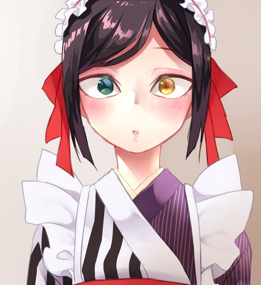 設定だけ作って放置してる+執事みつりちゃんにお化粧してもらうメイドオバナイちゃん 