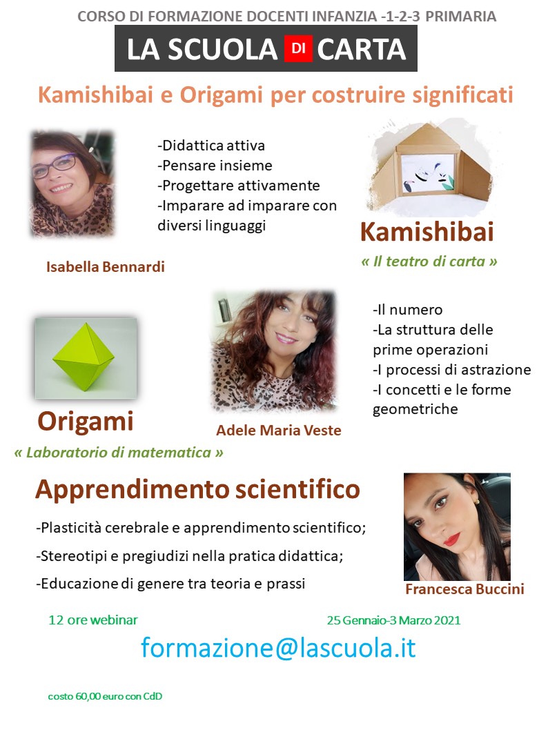 adelemariaveste's tweet photo. La scuola di carta
#formazioneinfanzia https://t.co/OOgEOBQj1E