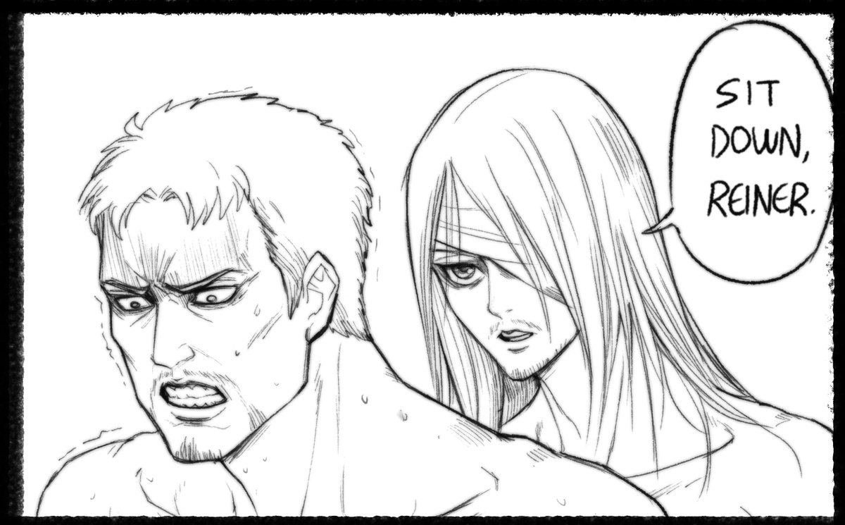 sit down ,reiner.'' thanks for the ko-fi support ! 」Kai Eの漫画