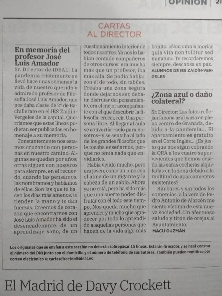 Los profesores/as también están contagiándose y muriendo por COVID. Aunque lo oculten.  DEP