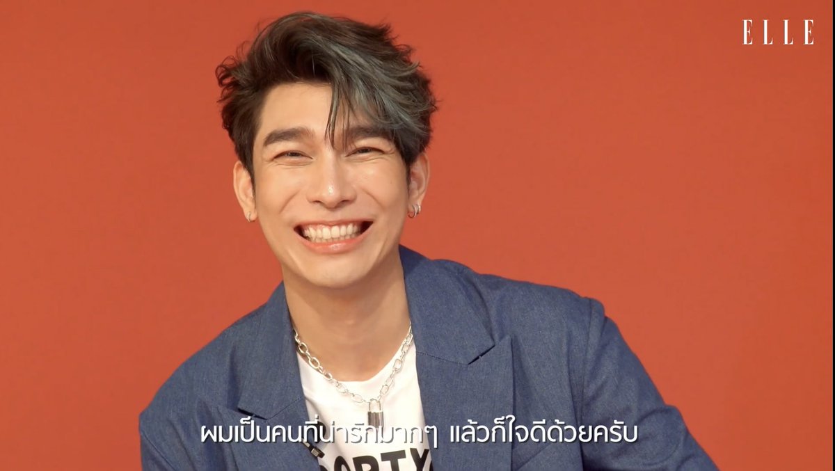 mook_wra's tweet photo. ฉันหัวเราะลั่นห้องเหมือนไม่เชื่อเมนตัวเอง #ELLETalksWithMSS
#MewSuppasit https://t.co/EW43cM47D1