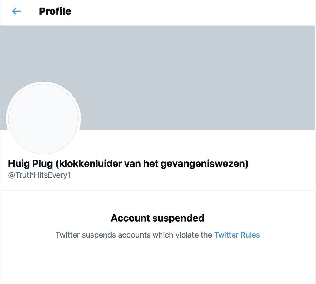 DeBlauweTijger's tweet photo. Klokkenluider Huig Plug is vannacht van Twitter gegooid in opdracht van Grapperhaus, Dekker en Rutte. Hun dictatuur duurt onverminderd voort. https://t.co/PHRnlvOTL5 https://t.co/kg3LbnIbol