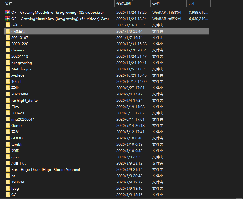 刚刚整理了一下文件夹，突然发现自己有这么多小视频，真可喜可贺享😋😋😋😋😋😋