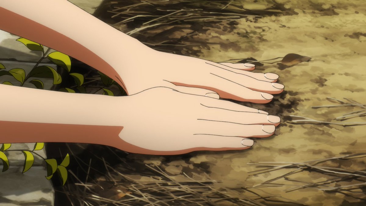 And it could've ended there. But despite her efforts, Ai just can't seem to burry the past behind her. The bug that reappears before her eyes is a representation her inner turmoils. Very fittingly, she asks if this is all a dream, to which the bug reaffirms to her: