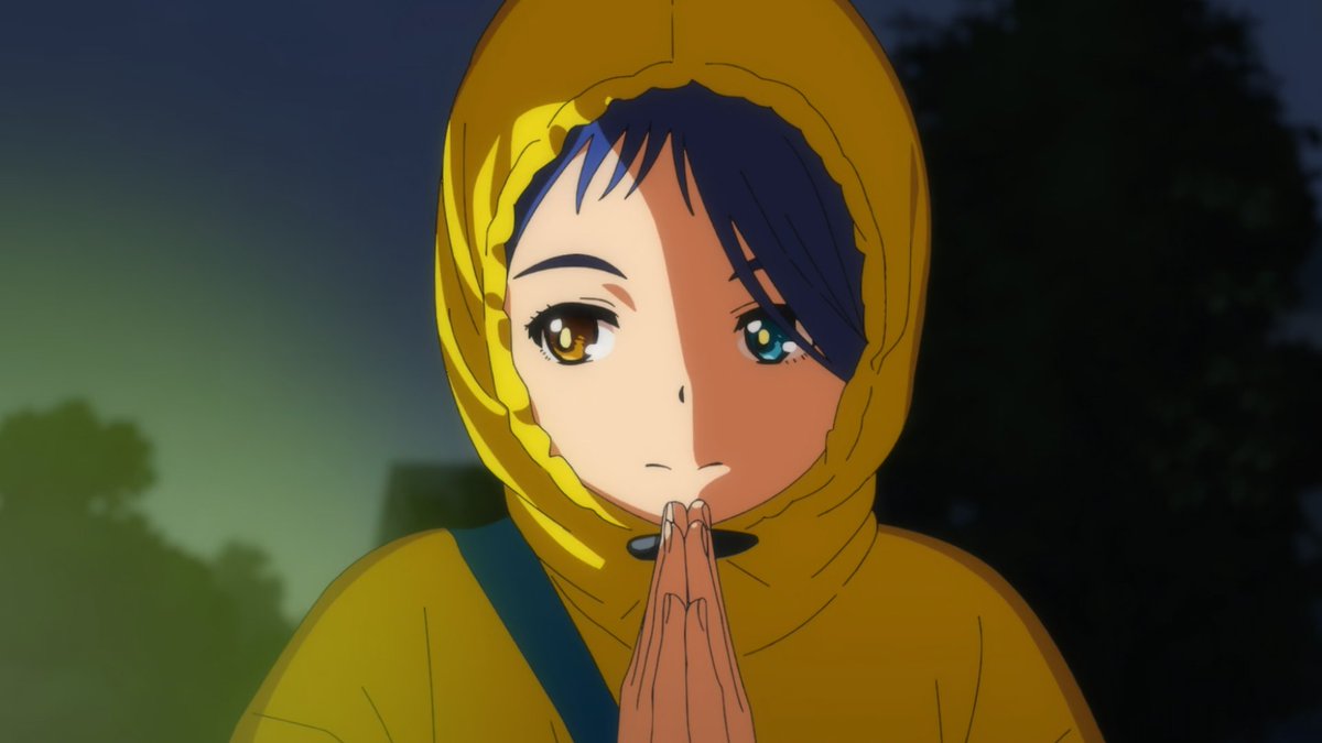 And it could've ended there. But despite her efforts, Ai just can't seem to burry the past behind her. The bug that reappears before her eyes is a representation her inner turmoils. Very fittingly, she asks if this is all a dream, to which the bug reaffirms to her: