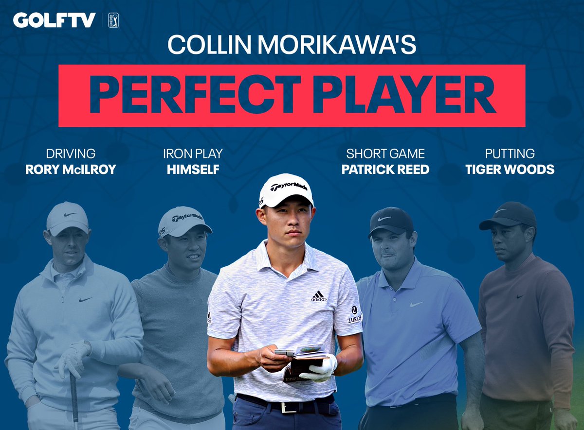 We asked @Collin_Morikawa to pick his perfect player.

He picked himself for iron play. https://t.co/ILC0UhWXNa