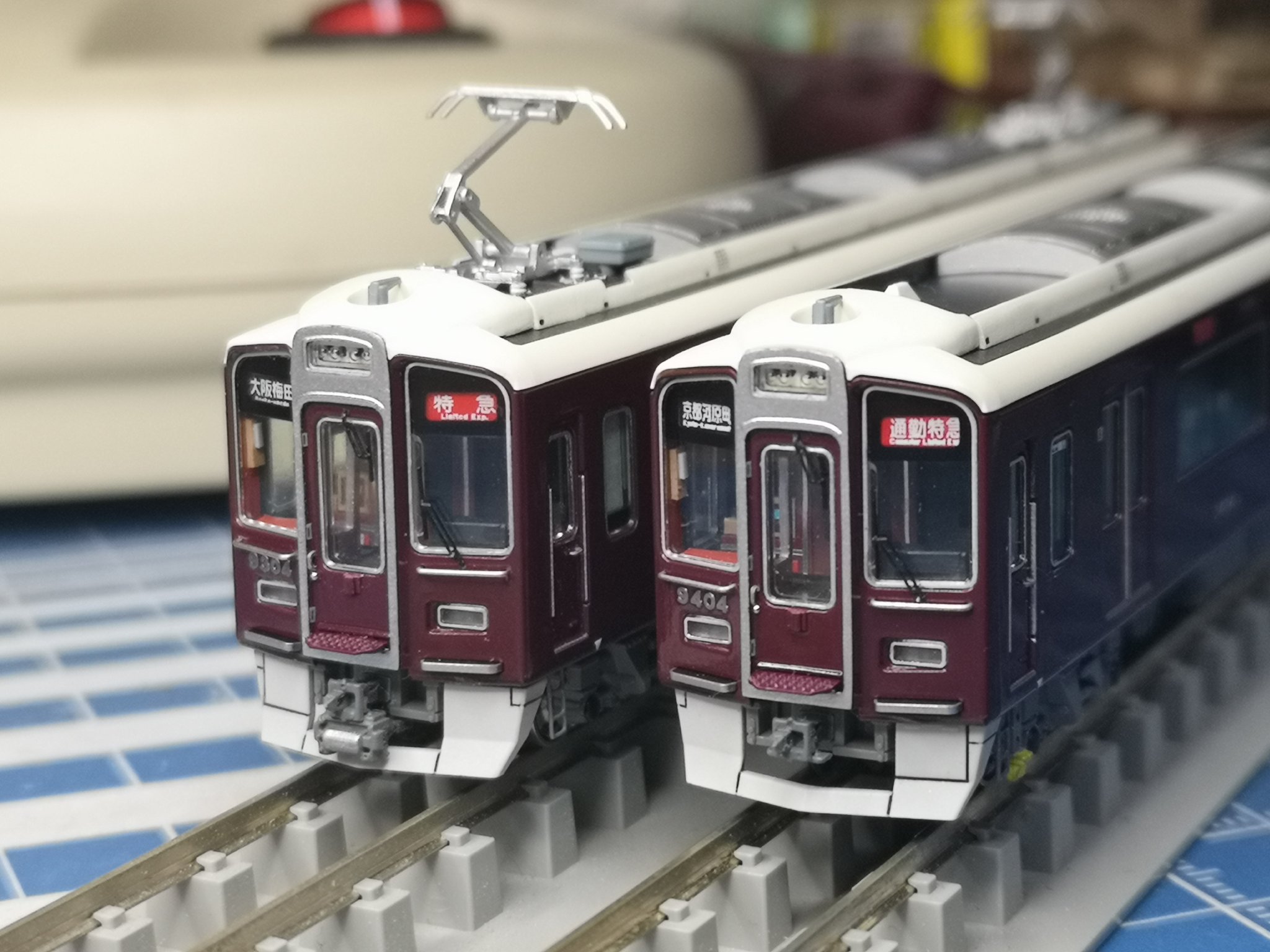 KATO 阪急9300系加工品 鉄道模型】KATO 阪急電鉄 9300系 9300F 加工紹介【Nゲージ