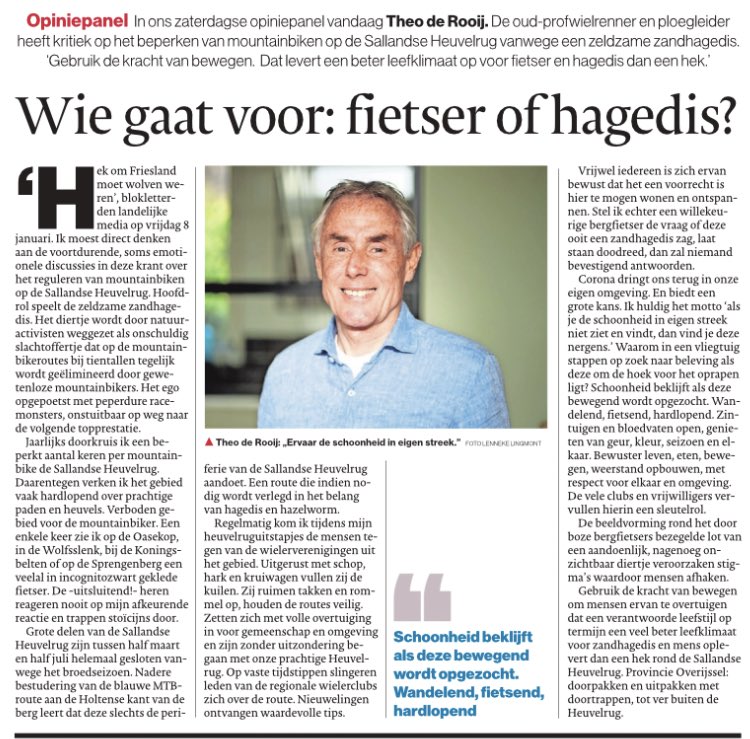 Gebruik de kracht van bewegen. ⁦<a href="/TheodeRooij/">Theo de Rooij</a>⁩ 👇