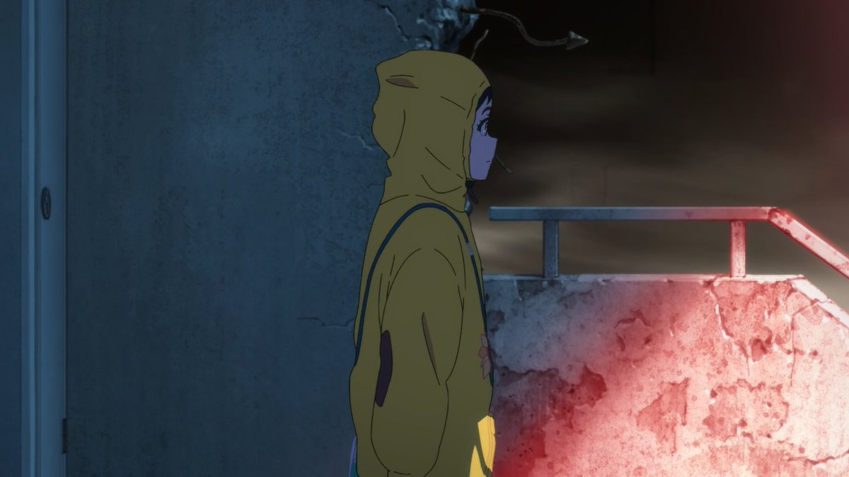 with a really cool transition that blurs the line between dreams and reality. I see this as the show's approach in trying to get us as deep as possible into the headpsace of Ai and the things that haunt her, something I find to be very effective. Within this place we are-