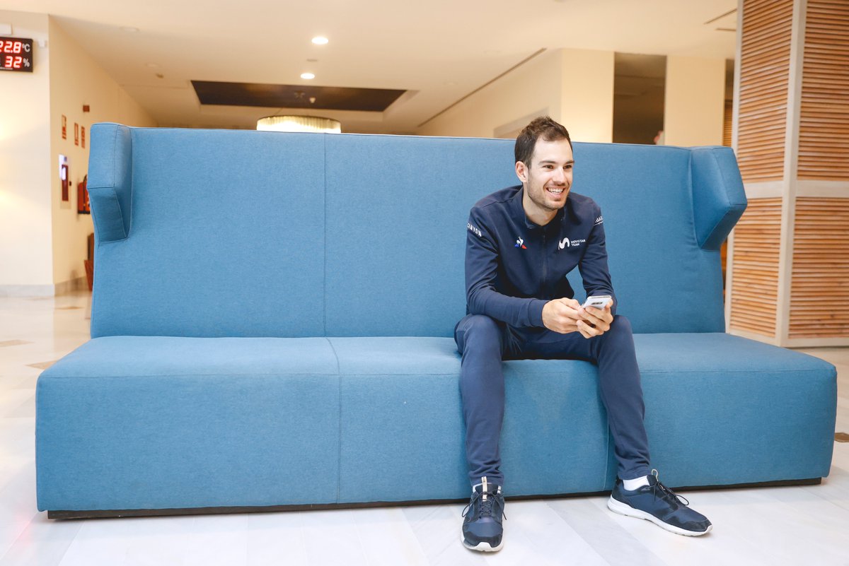 Movistar_Team's tweet photo. 👕✨💙 @lecoqsportif x Movistar Team · #LCSsportandStyle · #RodamosJuntos
📸 @PhotoGomezSport https://t.co/aYhOVyTBo6