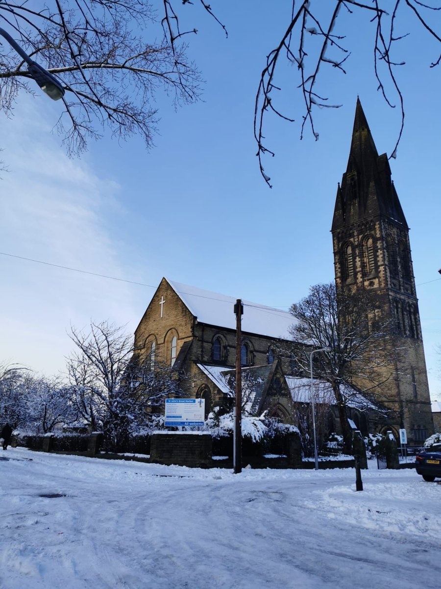 <a href="/stjohnsgthorton/">St John's Great Horton</a> in the snow...