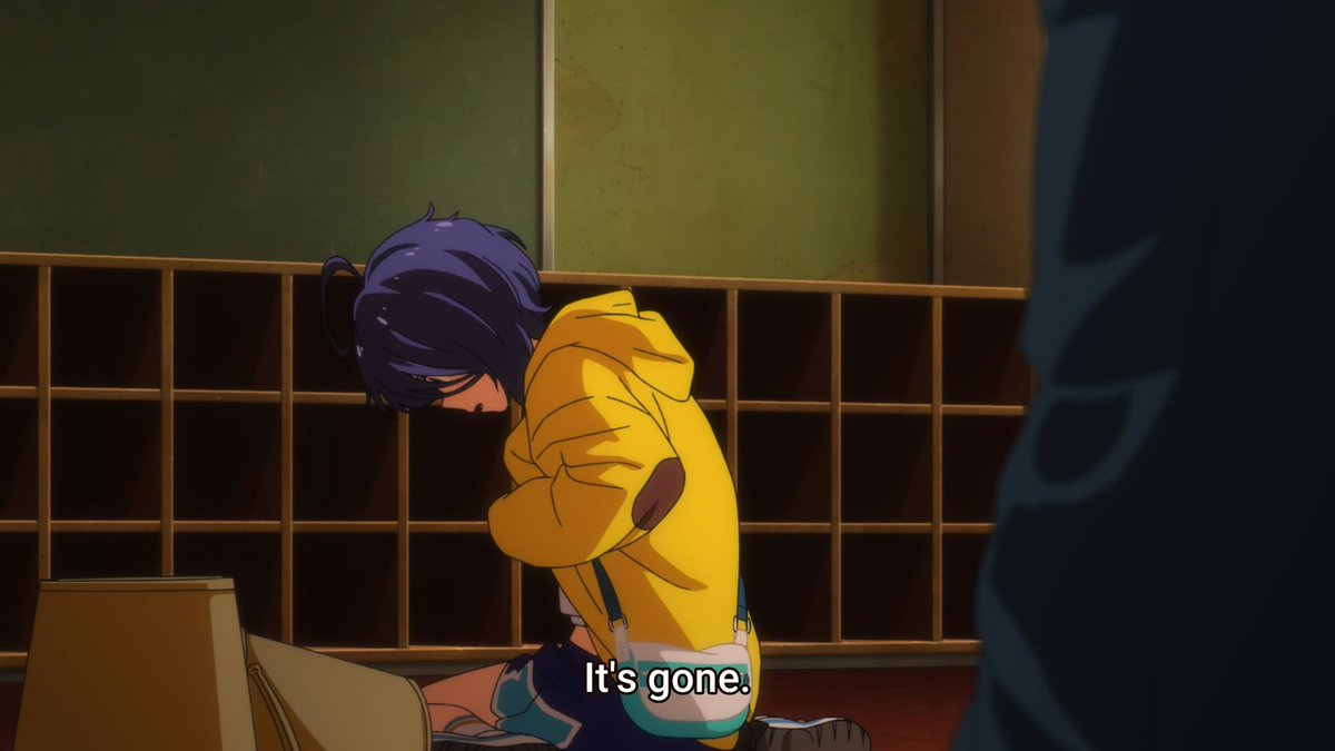 Her injuries disappear whereas Kurumi's don't. Notice how later on she says that Ai would be fine as long as her eyes and heart are okay. I would assume that she's implying that as long as her eyes avert from the truth, and that her heart does not act upon the injustices-