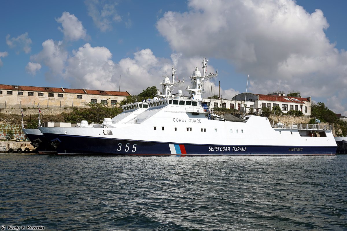 vitalyvk's tweet photo. ПСКР Аметист проекта 22460
Ametist patrol boat, Project 22460
#пскр #пр22460 #пскраметист #береговаяохрана #coastguard #sevastopol #project22460 #ametist #patrolboat https://t.co/DW7GoOFUrx