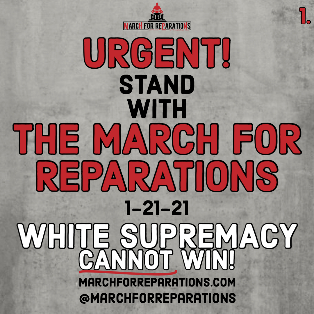 Mrch4Reprations's tweet image. Please share and spread the word! We will NOT be silenced! #marchforreparations #standwiththemarchforreparations