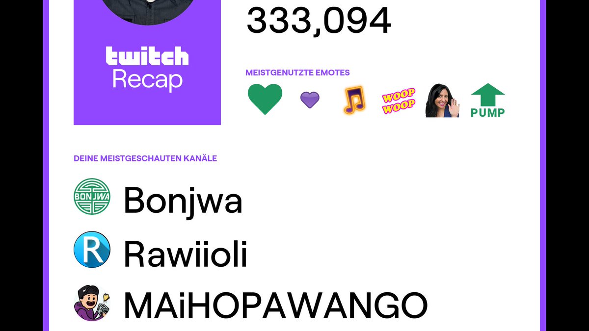 Bin eher ein "stiller" Zuschauer, aber sooft dabei wie es geht... 💚
<a href="/BonjwaDE/">Bonjwa</a> <a href="/rawiioli/">Rawiioli</a> <a href="/Maihopawango/">Maihopawango</a>