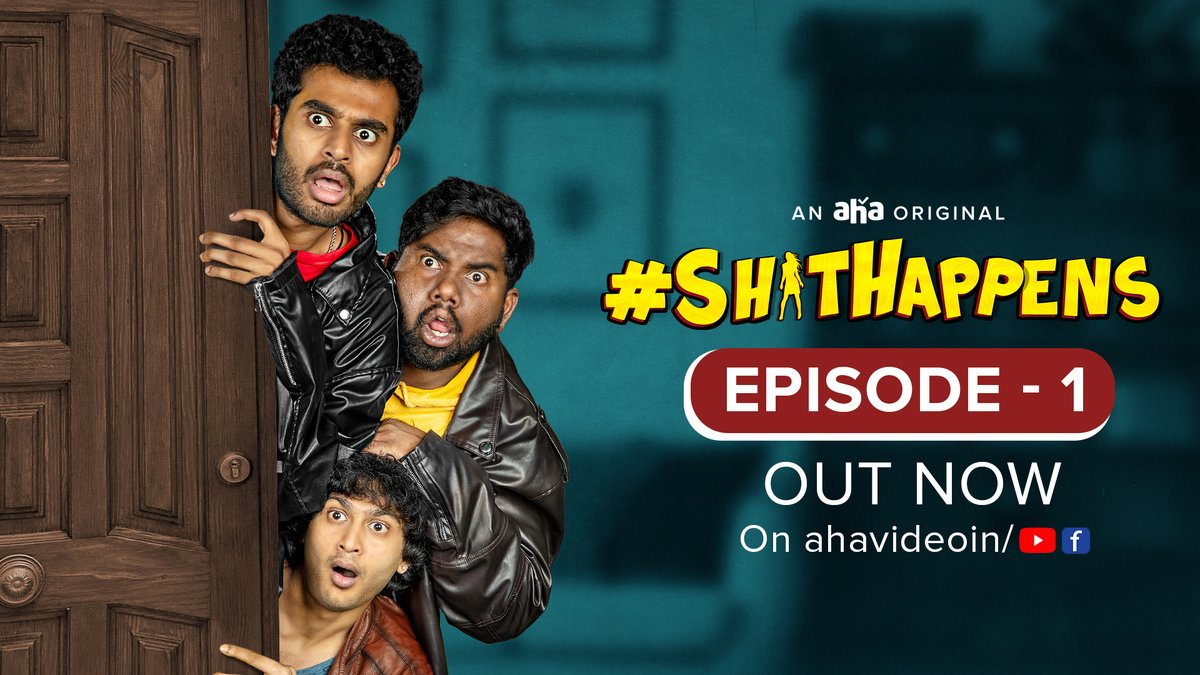 ahavideoIN's tweet photo. 3 Boys, One Night and a huge mess up!
#ShitHappens Brooo.
Watch the first episode absolutely free on aha's YT channel.
▶️https://t.co/8Lj29hbheP
@harshachemudu @dimmalaprasanth @sanjjanagalrani #SameerMalla #TarunShetty https://t.co/lymPBuy6iO