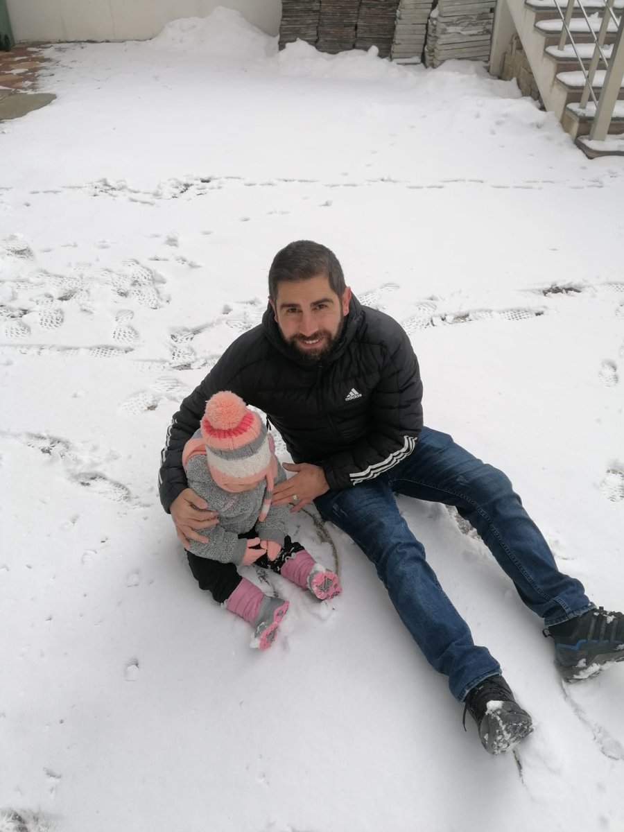 Sultanımla kar keyfi :)