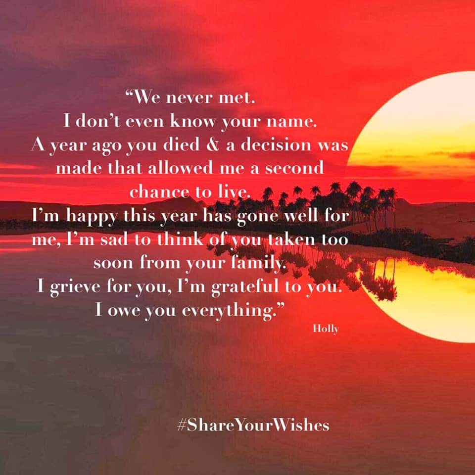 share_wishes's tweet photo. Thanks to my Donor I am alive
Thanks to my Donor I can breathe
Thanks to my Donor I can drink
Thanks to my Donor I can laugh
Thanks to my Donor for my Life
Thank you my Donor, my Lifesaver, my Hero ❤ https://t.co/Q21agqYpur